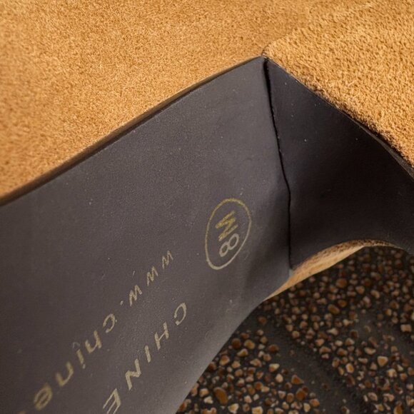 ✨ CHINESE LAUNDRY Beaded Moccasins – Tan Suede Elegance ✨Size 8 - Picture 7 of 7